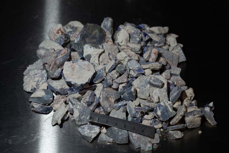 3470 ct rough opal parcel