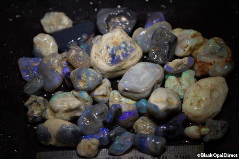 397 ct rough opal parcel for beginners