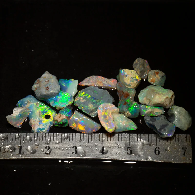 40 ct rough opal parcel 18pc