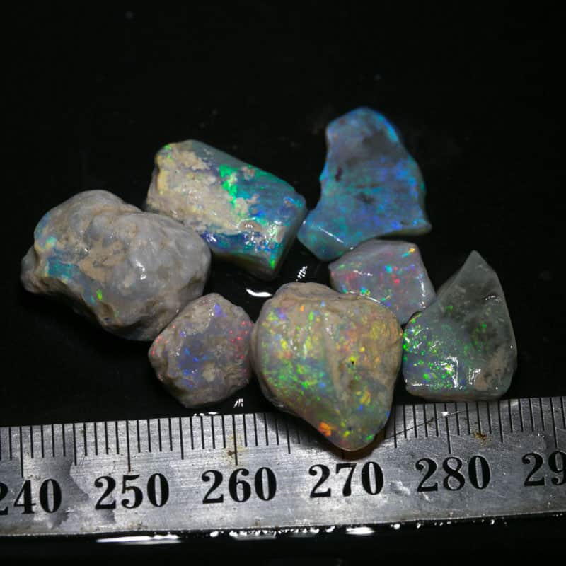 47 ct rough opal parcel