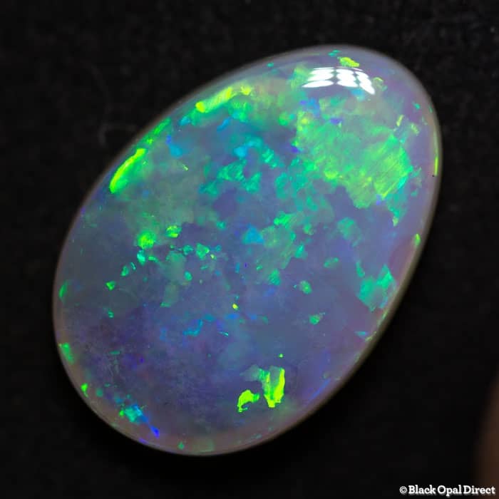 5.26 ct white opal 16x11x4mm