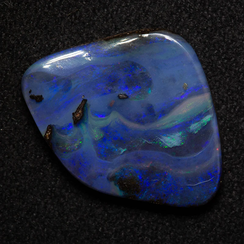 5.78 ct boulder opal 13.9x13.7x3.1mm - Image 2