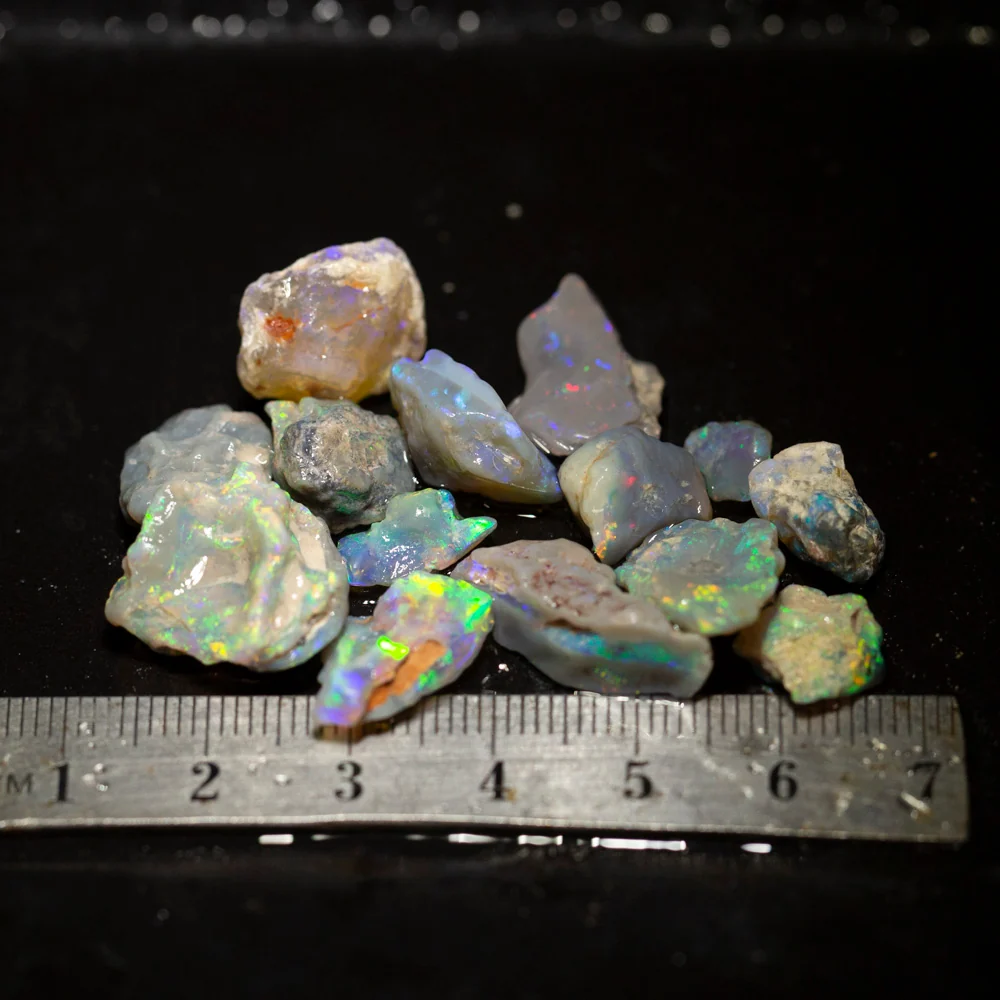 58 ct rough opal parcel 14pc