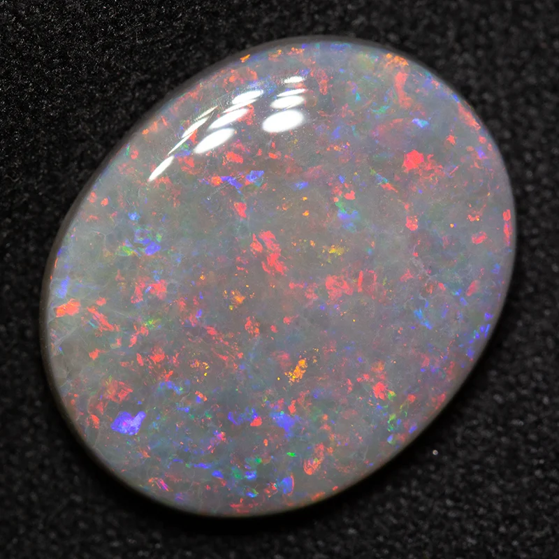 6.04 ct dark opal 16.1x13.1x4.1mm - Image 2