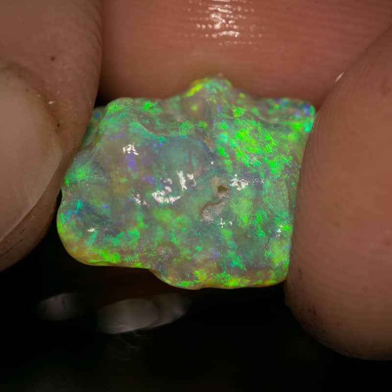6.61 ct rough opal piece 15mm across