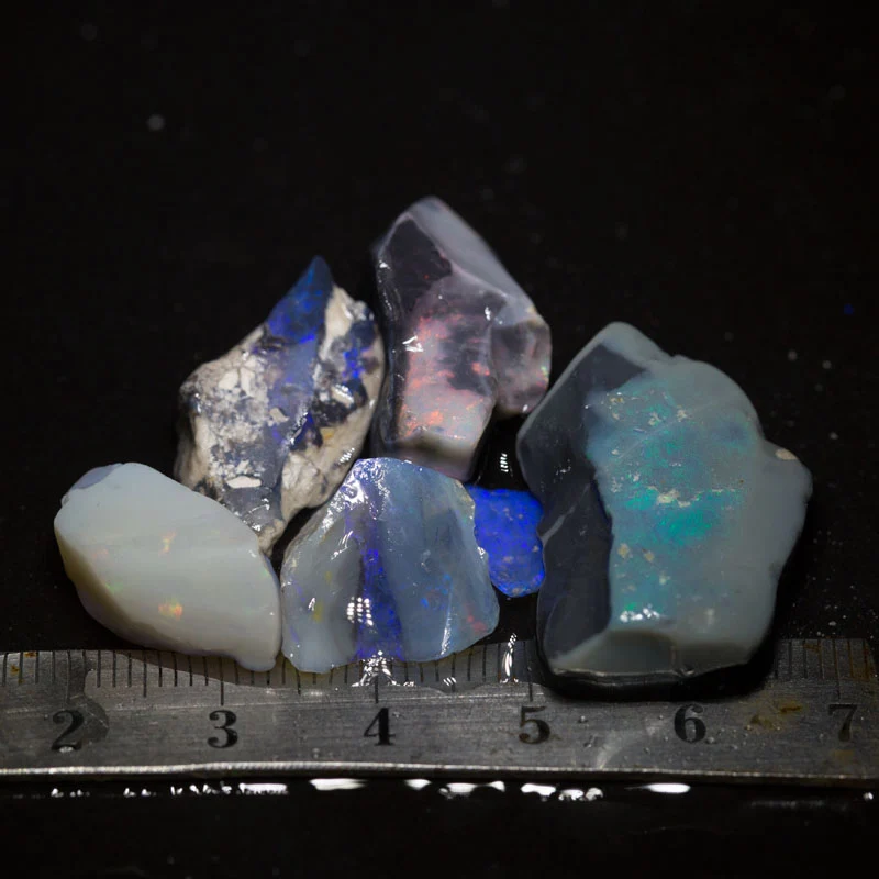 66.85 ct rough opal parcel 6pc