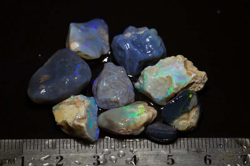 69.83 ct rough opal parcel 9pc
