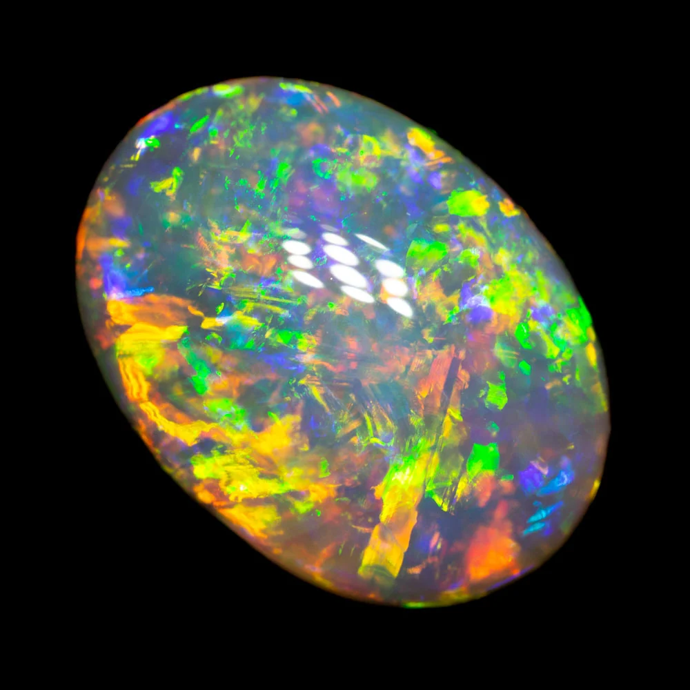 7.04 ct gem crystal opal 16.3x12x5.6mm - Image 3