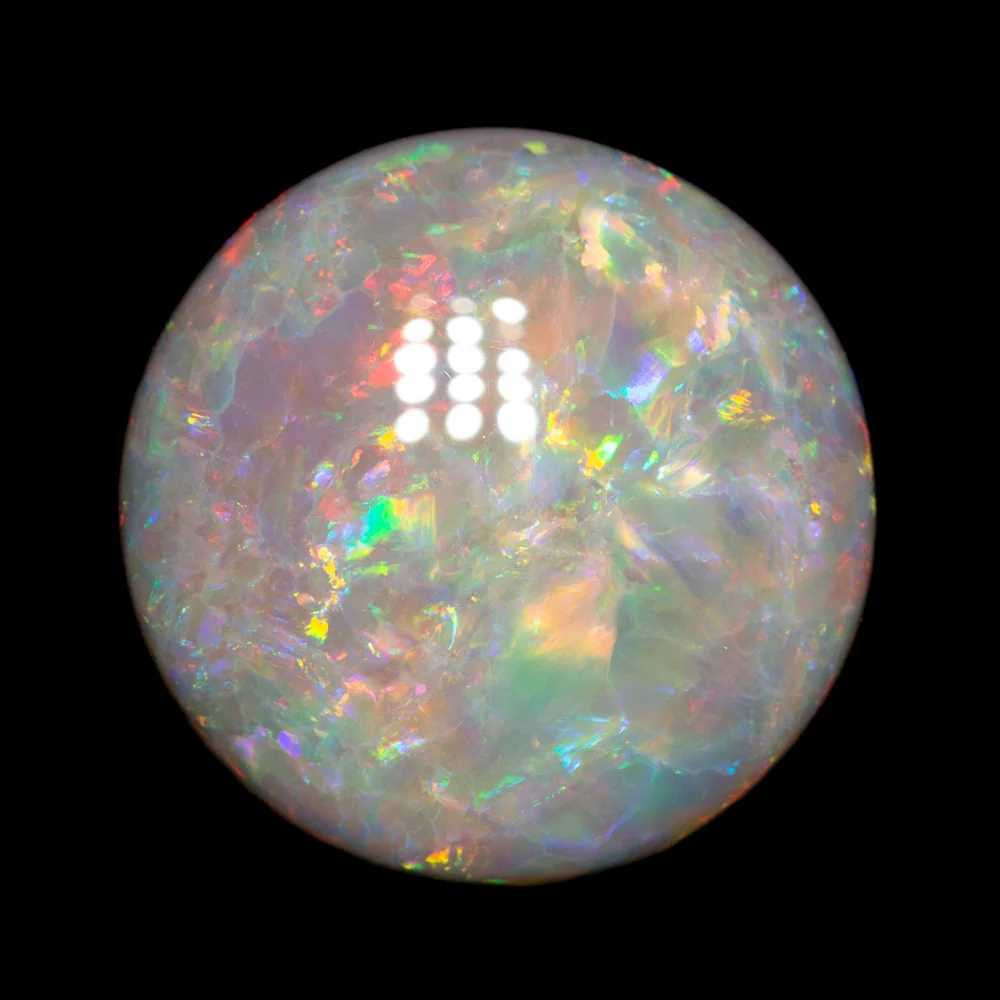 8.57 ct dark opal 16.4x16.3x5mm - Image 2