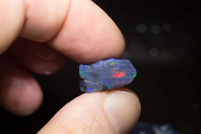 88.39 ct rough opal parcel 3pc - Image 3