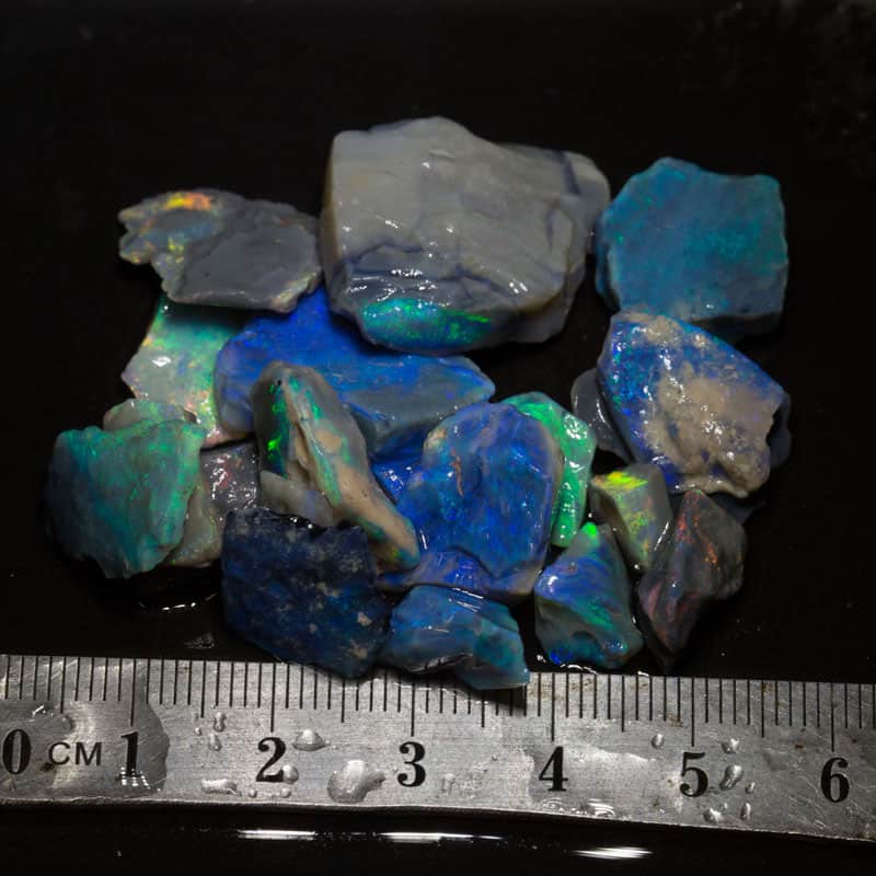 90 ct rough opal parcel 19pc