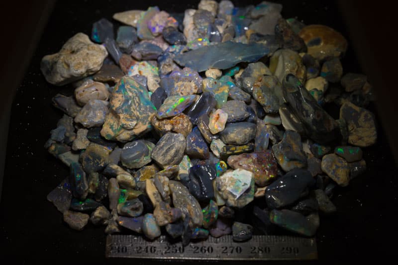 976 ct rough opal parcel
